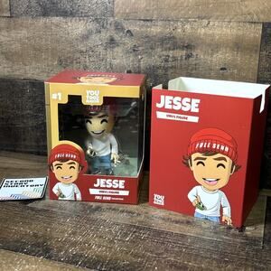 Youtooz: Full Send Nelk Boys Jesse Vinyl Figure #1 Collectible UNSCRATCHED CODE